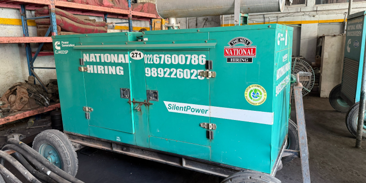 Trolley mounted diesel generator 40kva